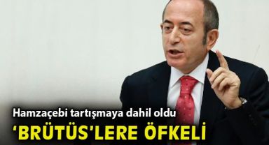 Hamzaçebi'den 'brütüs'lere tepki: Yanındaymış gibi gözüküp...