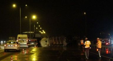 İzmir’de alev topuna dönen vidanjör böyle patladı