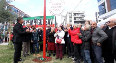Karşıyaka Belediyesi, Ekrem Güçsav’ın adını parka verdi
