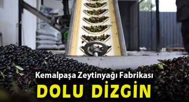 Kemalpaşa Zeytinyağı Fabrikası dolu dizgin