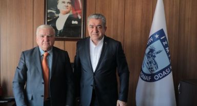 Serter Minibüs esnafı ile bir araya geldi