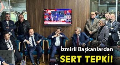 Soyer İstanbul'da, İzmirli başkanlardan o cezaya ortak tepki