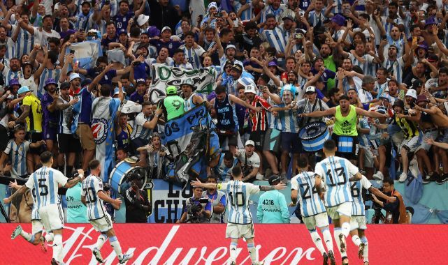 Tarihi maçta Arjantin yarı finalde!