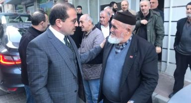AK Partili Kırkpınar Kemalpaşa'da vatandaşlarla bir araya geldi