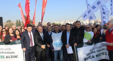 Alanda ağaç diktiler! Soyer'den çağrı: Korkmasınlar, dirensinler!