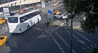 Alkollü taksici çarptığı polisi sürükleyip kaçtı