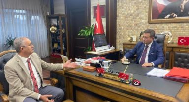 Atila Sertel’den Ceza ve Tevkifevleri Genel Müdürüne ziyaret