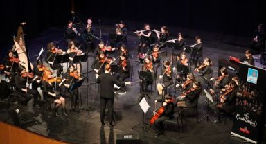 Çocuk Senfoni Efeler Kenti Aydın'da sahne aldı