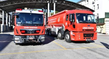 ESHOT’un mazot tankerleri artık yangın söndürmede kullanılacak