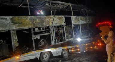 Feci otobüs kazası: 2'si şehit 3 ölü, 33 yaralı