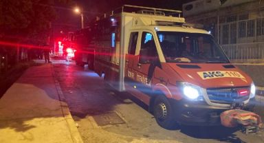 İzmir Konak'ta korkutan ev yangını