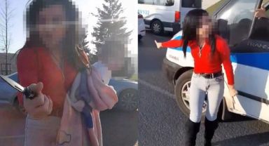 Kadın sürücü ambulans şoförünü bıçakladı