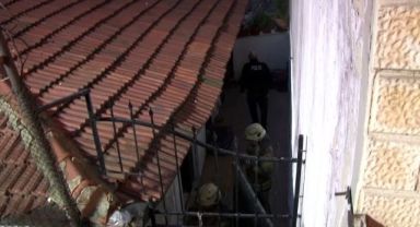 Kağıthane'de gecekonduda çıkan yangında 1 kişi hayatını kaybetti