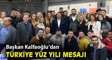 Kalfaoğlu: Ak Parti Buca Türkiye yüz yılına hazır