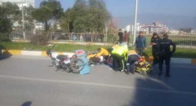 Motosikletler çarpıştı: 2’si ağır 4 yaralı