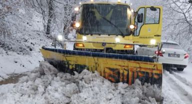 Ödemiş Belediyesi kış mücadelesi için alarma geçti 