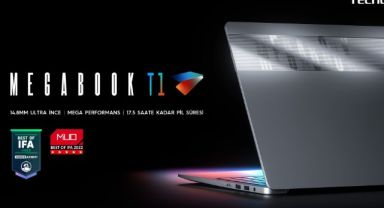 TECNO’nun merakla beklenen dizüstü bilgisayarı MEGABOOK T1 Teknosa mağazalarına özel olarak satışa sunuldu!