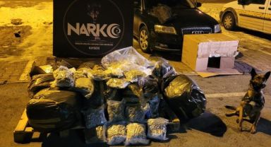 116 kilo uyuşturucu Kayseri'ye sokulamadan ele geçirildi