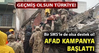AFAD'a nasıl yardım edebilirsiniz? AFAD deprem yardım SMS numarası