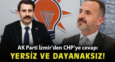 AK Parti İzmir’den, CHP İzmir’in ‘engel ve ayrımcılık’ çıkışana jet cevap ‘’Yersiz ve dayanaksız’’