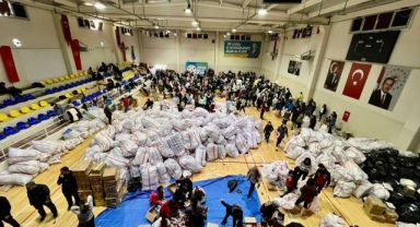 Asrın felaketinde, Bergama tek yürek oldu