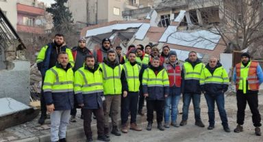 Avcılar İnşaat kurtarma ekibi bölgeye koştu