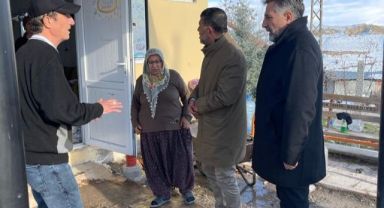 Başkan Sandal, afet bölgesinde!