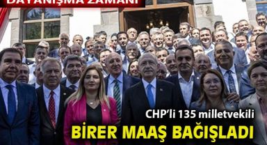 Bir maaş da sen bağışla! CHP bu kervana katıldı, vekiller birer maaşını bağışladı