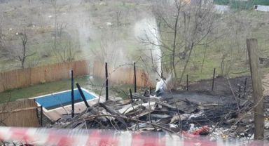 Bungalovda yangın faciası: 2 ölü