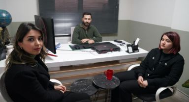 Depremzede mimardan meslektaşlarını duygulandıran ziyaret