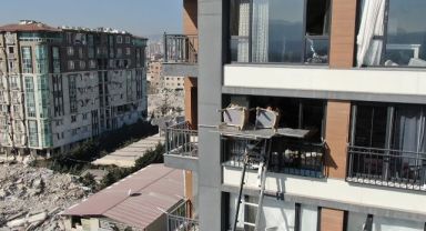 Hasarlı binalardan tehlikeli eşya tahliyesi
