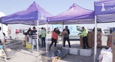 İzmir’den afet bölgesine destek yağıyor