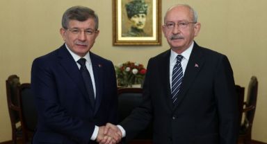 Kılıçdaroğlu, Davutoğlu'nu ağırladı!