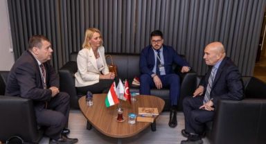 ​Macaristan İstanbul Başkonsolosu Başkan Soyer'i ziyaret etti