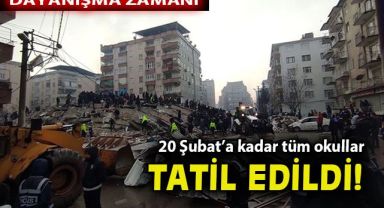 Tüm Türkiye'de okul tatili bir hafta daha uzatıldı.