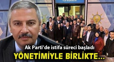 Ak Parti İzmir'de ilk istifa