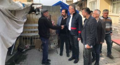 Başkan Arda, Malatya’da depremzedeleri ziyaret etti
