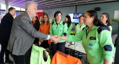 Başkan Engin'den emekçi kadınlara teşekkür