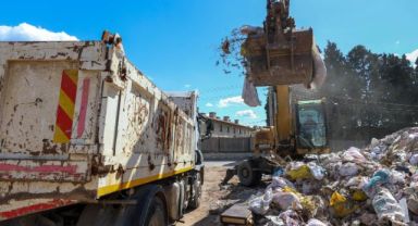 Buca Belediyesi’nden kaçak molozla mücadele