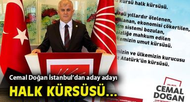 Cemal Doğan milletvekili aday adaylığını açıkladı