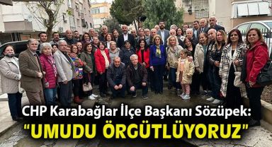 CHP Karabağlar İlçe Örgütleri, öbek çalışması ile her yerde