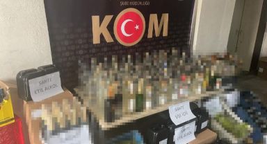Eğlence mekanlarına sahte içki temin eden şebekeye operasyon