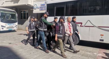 ‘Gazi Turgut Aslan Operasyonu’nda gözaltına alınan FETÖ şüphelileri adliyede