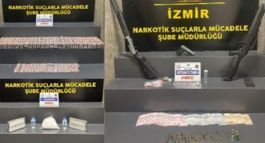 İzmir'de 69 uyuşturucu operasyonunda 30 şüpheli tutuklandı