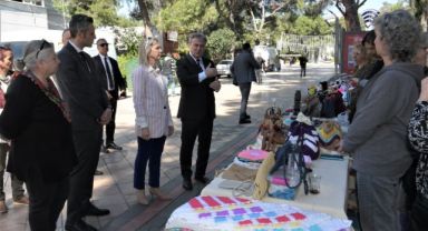 Kadın Kooperatifi satış standı açıldı