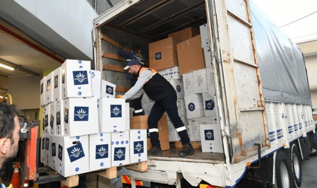 Karabağlar’dan afet bölgesine aralıksız destek