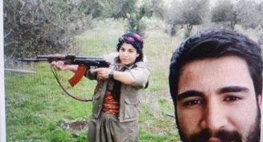 Kırmızı kategoride aranan teröristle fotoğrafı olan militan Afyonkarahisar'da yakalandı