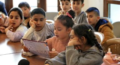 Kütüphane Haftası’nda Konaklı çocuklardan örnek davranış