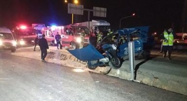 Otomobil ile tır çarpıştı: 1 ölü, 3 yaralı