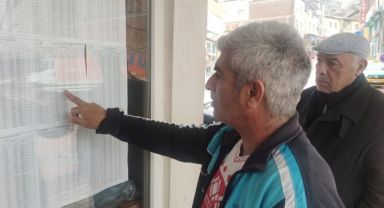 Seçmen listeleri askıya çıkarıldı